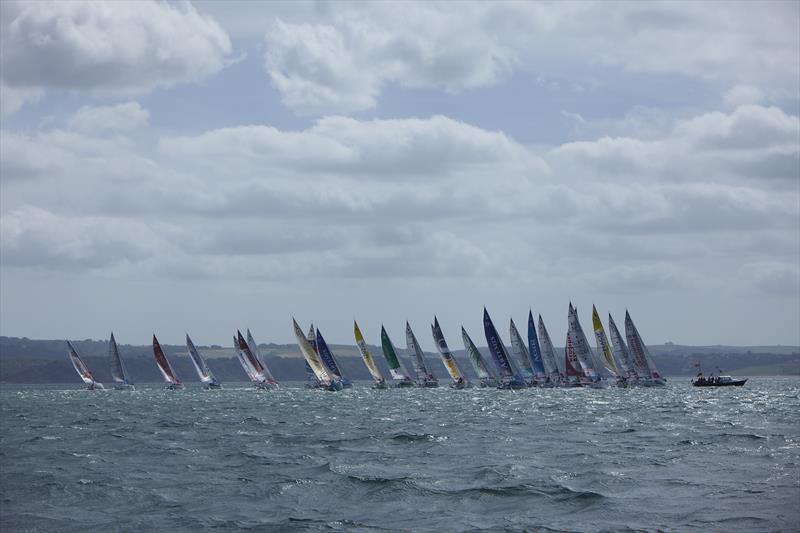 2015 Solitaire du Figaro Leg 4 Start - photo © Richard Prescott