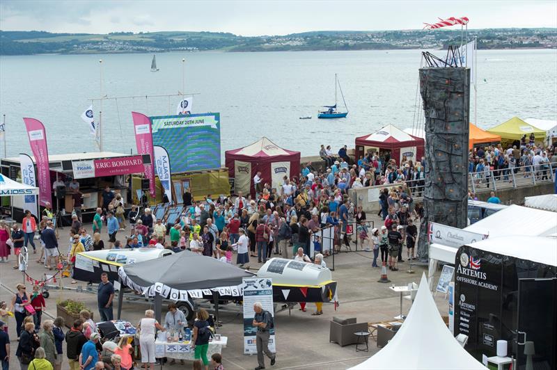 2015 Solitaire du Figaro Leg 4 Stopover in Torbay - photo © Lloyd Images