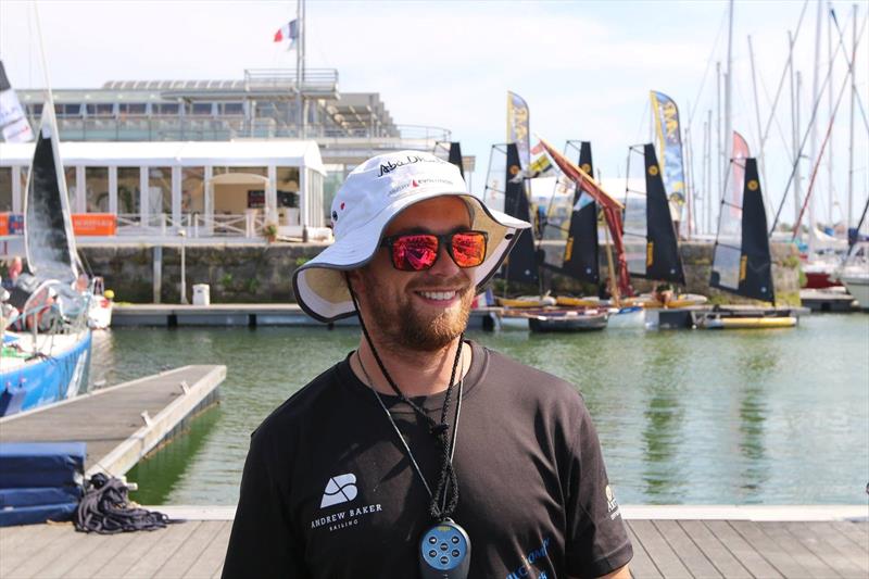 SeaChange skipper Andrew Baker finishes his second Solitaire Bompard Le Figaro in 24th photo copyright Artemis Offshore Academy taken at  and featuring the Figaro class