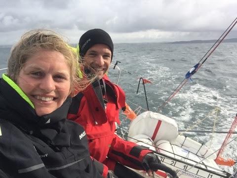 Offshore Academy 21 sailed by Joan Mulloy and Cathal Clarke from Ireland during the 47th Rolex Fastnet Race photo copyright Paul Wyeth / www.pwpictures.com taken at Royal Ocean Racing Club and featuring the Figaro class