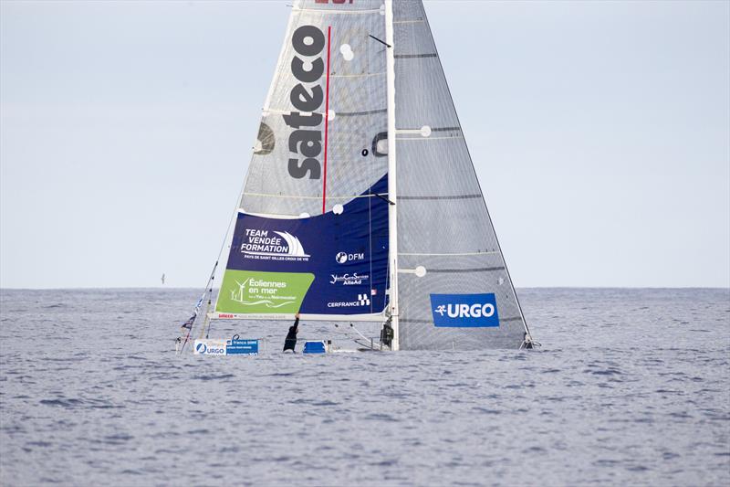 Benjamin Dutreux (Sateco) during Stage 3 of La Solitaire URGO Le Figaro - photo © Alexis Courcoux