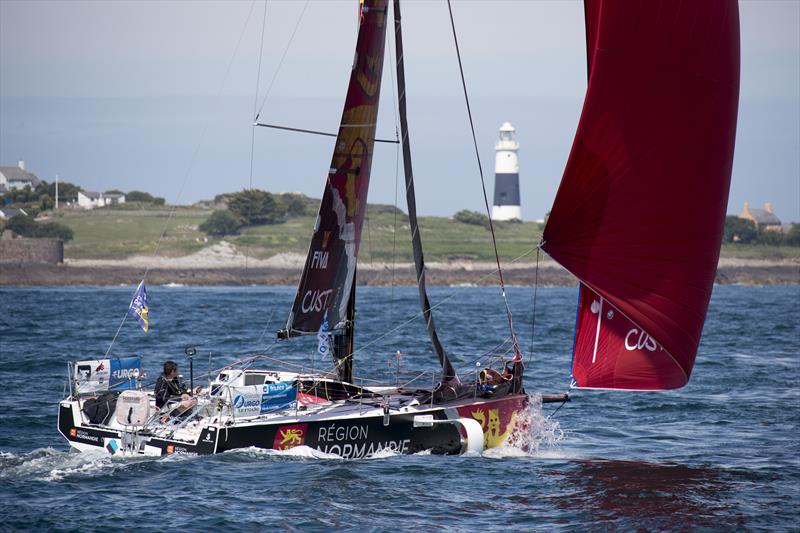 La Solitaire Urgo Le Figaro 2019 Stage 3 photo copyright Alexis Courcoux taken at  and featuring the Figaro class