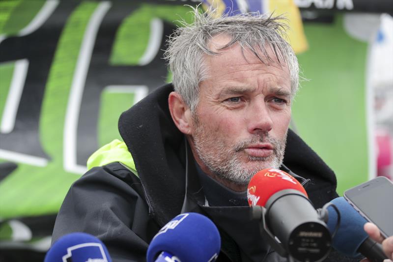 Gildas Mahe (Breizh Cola-Equithe) second in 50th La Solitaire URGO Le Figaro Leg 3 - photo © Alexis Courcoux
