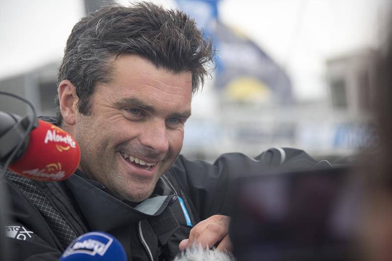 Alexis Loison (Region Normandie) third in 50th La Solitaire URGO Le Figaro Leg 3 - photo © Alexis Courcoux