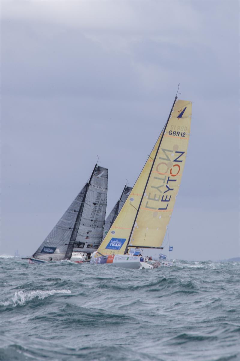 La Solitaire du Figaro 2020 Leg 1 photo copyright Alexis Courcoux taken at  and featuring the Figaro class