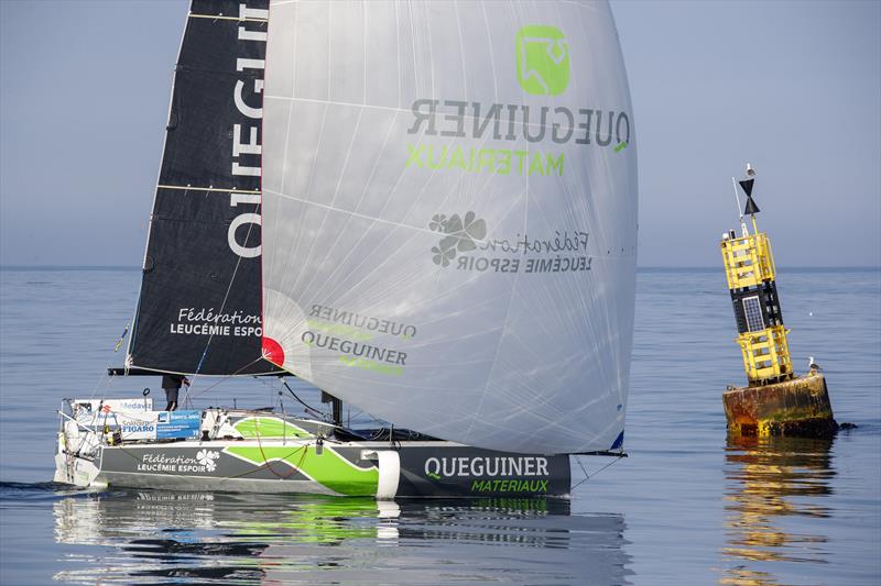 Yann Elies (Queguiner Materiaux-Leucemie Espoir) during 51st La Solitaire du Figaro Stage 3 photo copyright Alexis Courcoux taken at  and featuring the Figaro class