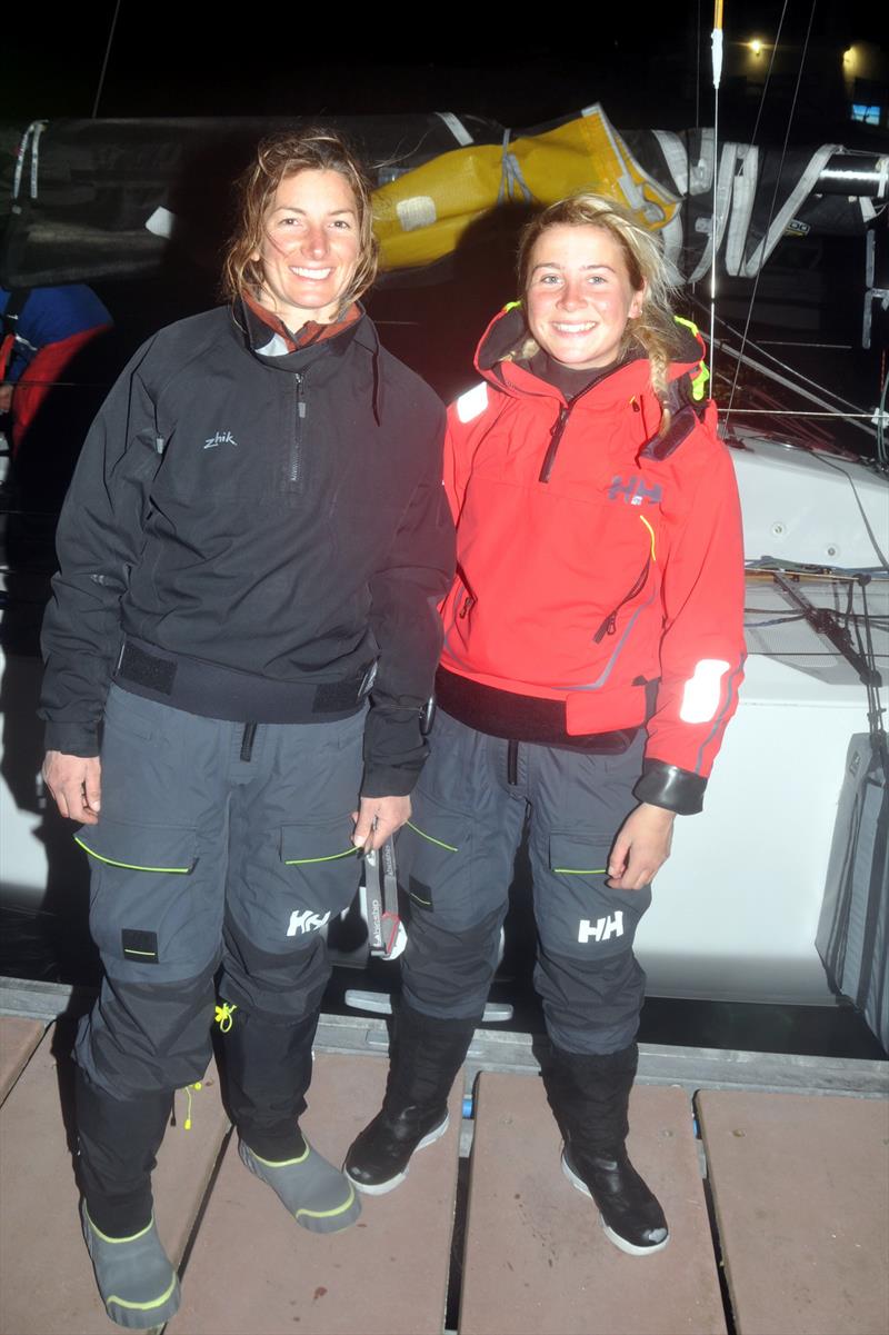 Back on the dock after the Iarracht Maigeanta Round Ireland record sail photo copyright Iarracht Maigeanta Round Ireland taken at  and featuring the Figaro class