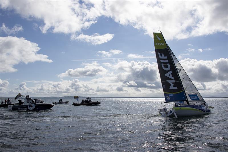 Pierre Quiroga - Skipper Macif 2019 - wins 52nd La Solitaire du Figaro Stage 3 - photo © Alexis Courcoux