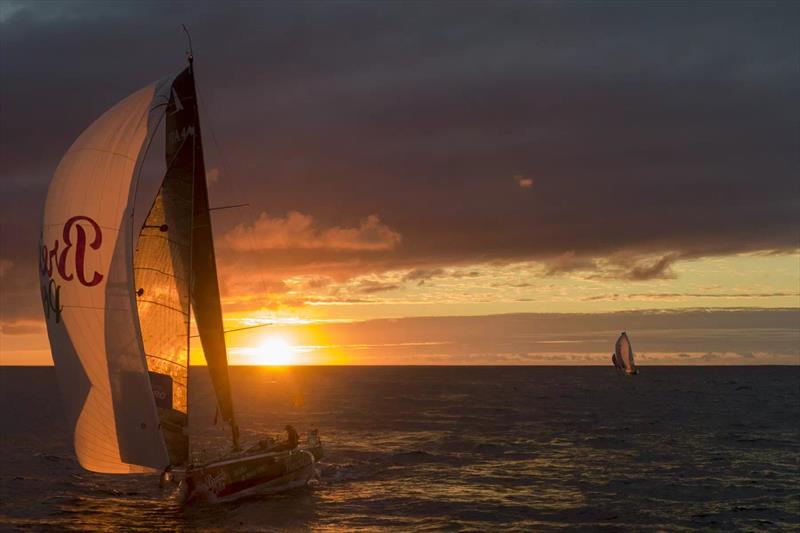 52nd La Solitaire du Figaro Stage 4 photo copyright Alexis Courcoux taken at  and featuring the Figaro class