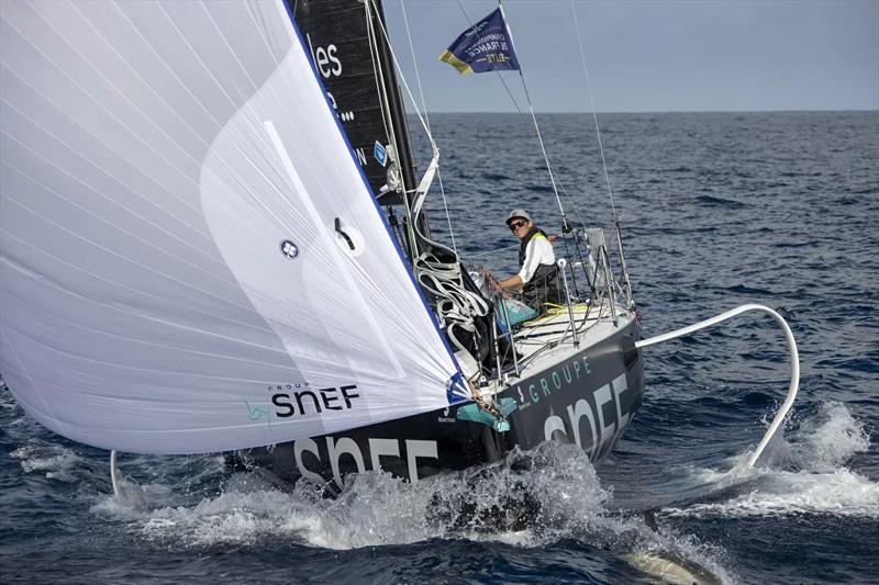 Xavier Macaire - Groupe SNEF - during 52nd La Solitaire du Figaro Stage 4 - photo © Alexis Courcoux