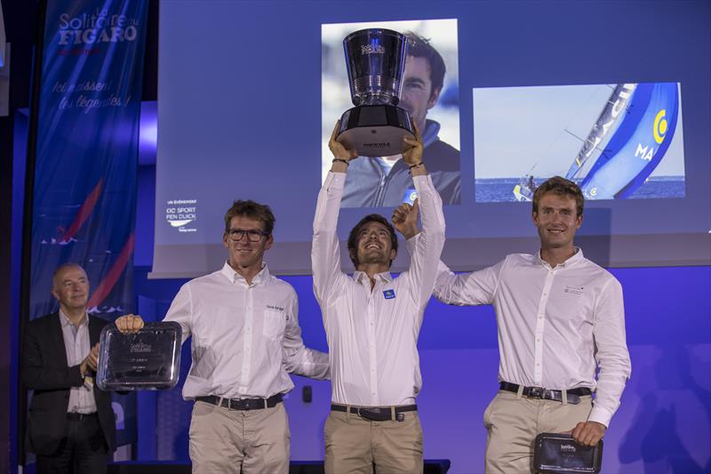 52nd La Solitaire du Figaro prize giving photo copyright Alexis Courcoux taken at  and featuring the Figaro class