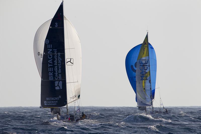 Stage 2 of La Solitaire URGO Le Figaro photo copyright Alexis Courcoux taken at  and featuring the Figaro class