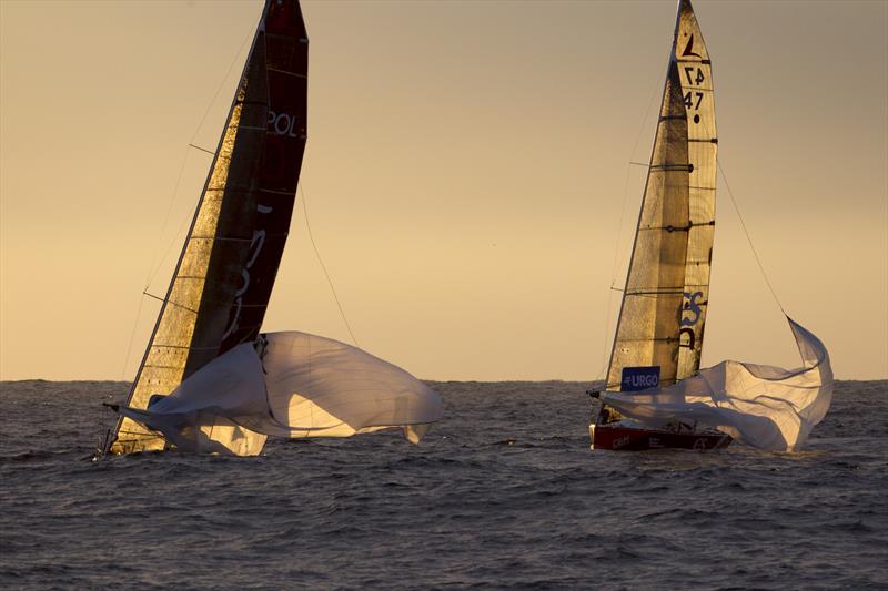 Stage 4 of La Solitaire URGO Le Figaro photo copyright Alexis Courcoux taken at  and featuring the Figaro class