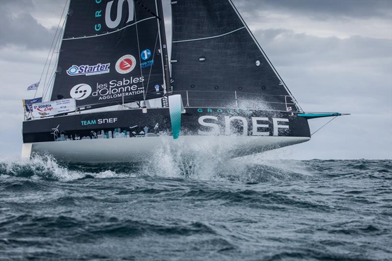 Xavier Macaire (Groupe SNEF) - The Solitaire URGO Le Figaro photo copyright Vincent Olivaud taken at  and featuring the Figaro class