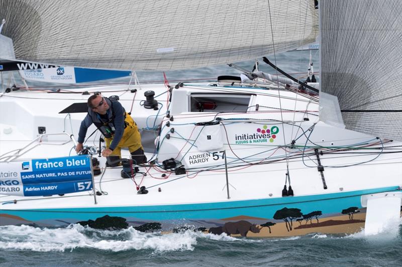 Adrien Hardy, skipper de Sans Nature Pas de Futur - 50th La Solitaire URGO Le Figaro - photo © Alexis Courcoux