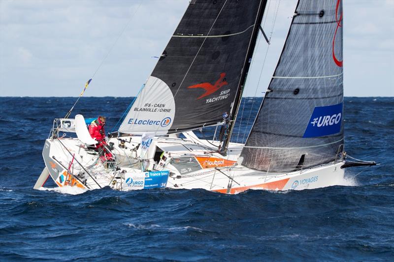 Fabien Delahaye, skipper de Loubsol - 50th La Solitaire URGO Le Figaro - photo © Alexis Courcoux