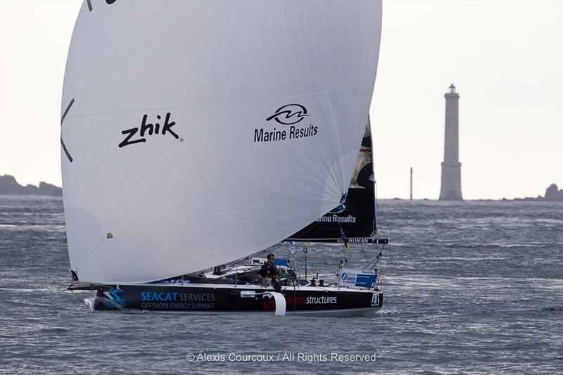 La Solitaire URGO Le Figaro photo copyright Alexis Courcoux taken at  and featuring the Figaro class