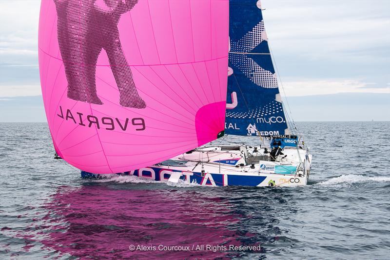 50th La Solitaire URGO Le Figaro Leg 4 photo copyright Alexis Courcoux taken at  and featuring the Figaro class