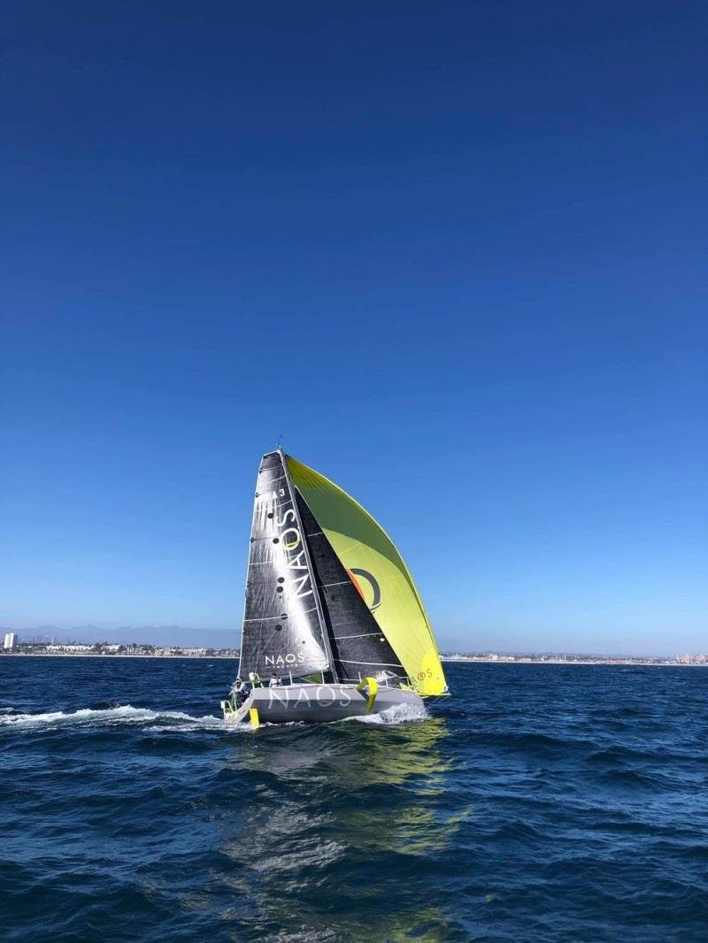 Figaro Beneteau 3 - Charles Devanneaux of NAOS Yachts photo copyright Colligo Marine taken at  and featuring the Figaro class