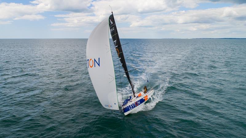 GOODCHILD Sam sur Leyton - La Solitaire du Figaro photo copyright Martin Keruzoré taken at  and featuring the Figaro class