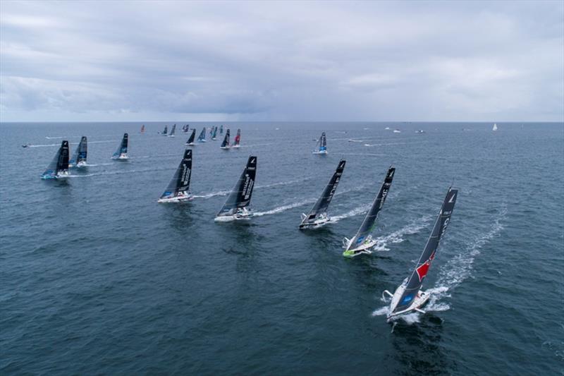 La Solitaire du Figaro Stage 2 start - photo © Alexis Courcoux