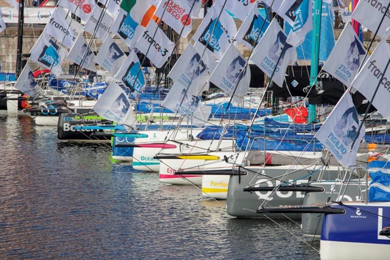 Village La Solitaire du Figaro Dunkirk photo copyright Alexis Courcoux taken at  and featuring the Figaro class