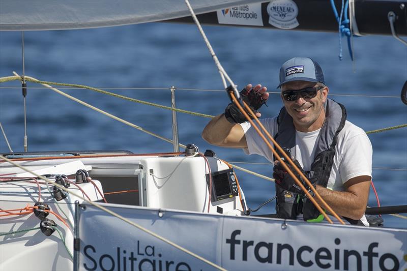 Corentin Douguet (NF Habitat) - La Solitaire du Figaro Stage 3 - photo © Alexis Courcoux