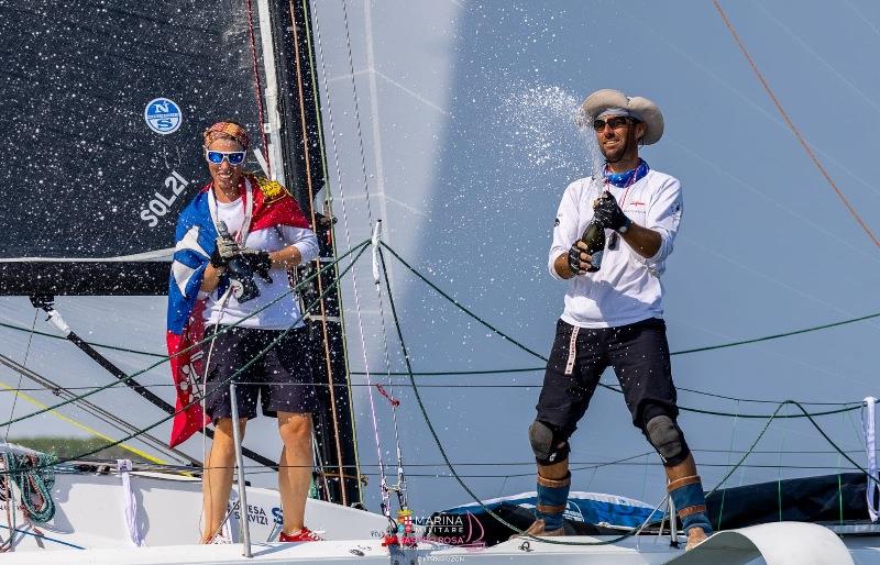 2021 Marina Militare Nastro Rosa Tour, day 17 photo copyright MMNRT taken at  and featuring the Figaro class