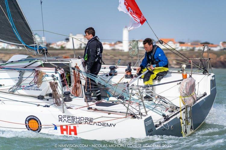 Offshore Racing Academy 5th overall photo copyright Nimivision.com Nicolas Michon / Course Academie taken at  and featuring the Figaro class