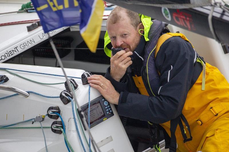 La Solitaire du Figaro photo copyright Alexis Courcoux taken at  and featuring the Figaro class