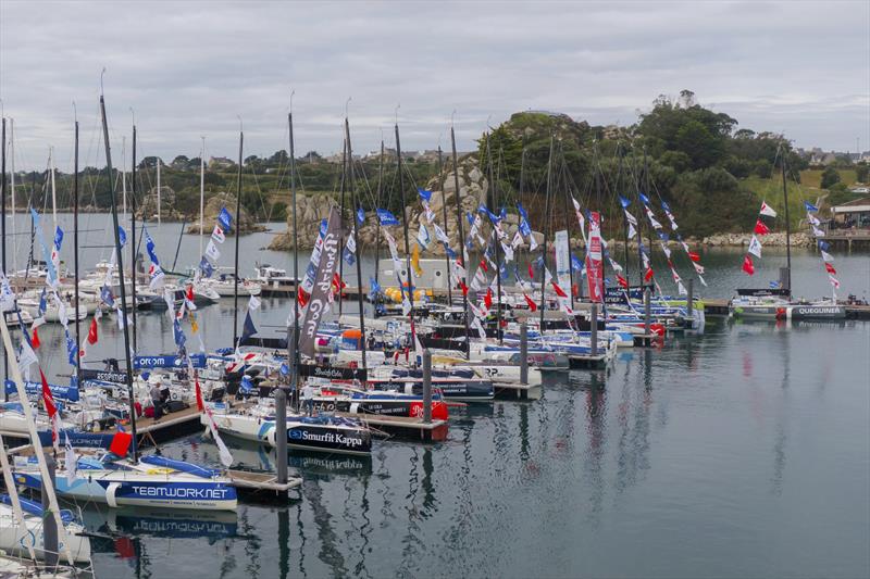 La Solitaire du Figaro fleet at Roscoff - Baie de Morlaix in 2021  - photo © Alexis Courcoux