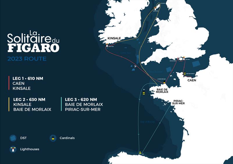 La Solitaire du Figaro 2023 Route - photo © OCSport