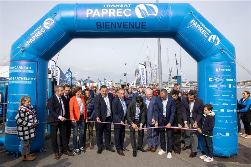 The Transat Paprec race village is officially opened photo copyright Alexis Courcoux / Transat Paprec  taken at  and featuring the Figaro class