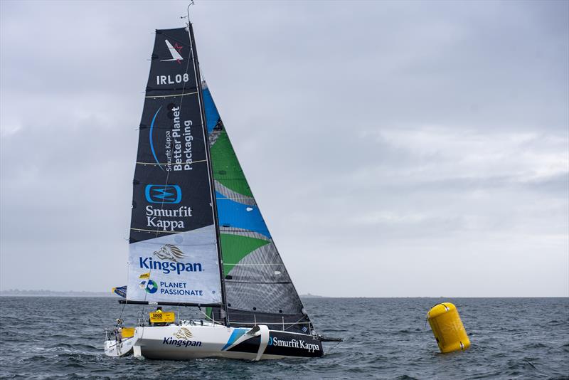 Tom Dolan set for the Solo Guy Cotten photo copyright Gilles Dedeurwaerder taken at Société des Régates de Concarneau and featuring the Figaro class