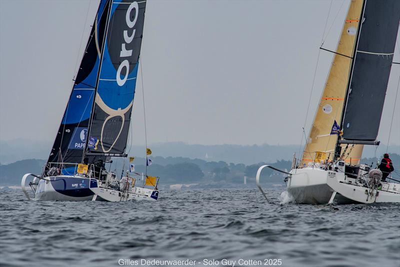 Erica Lush completes Solo Guy Cotten race - photo © Gilles Dedeurwaerder