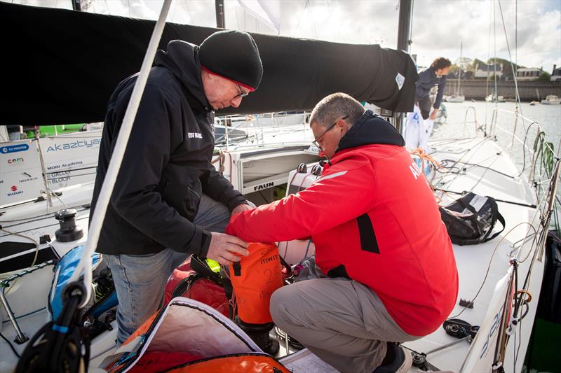 Transat Paprec 2025 preparations - photo © Vincent Olivaud / OC Sport Pen Duick