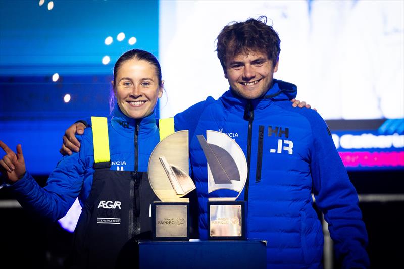 Transat Paprec - Tiphaine Rideau and Pier-Paolo Dean (Banques Alimentaires) - photo © Vincent Olivaud / OC Sport Pen Duick