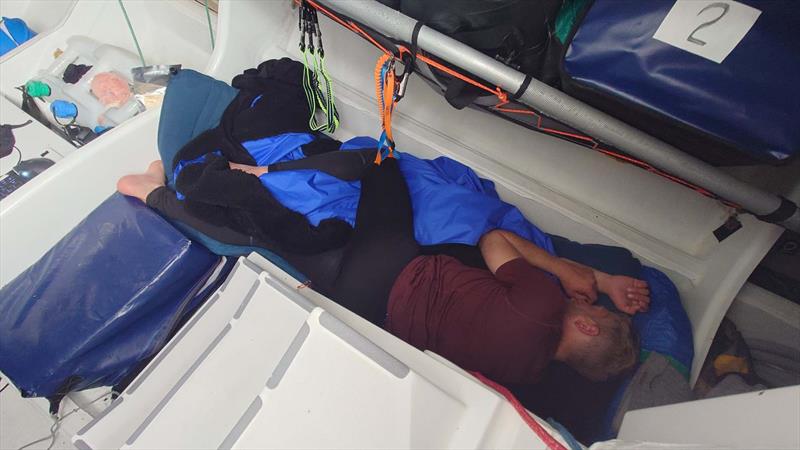 Décrochons la lune - Transat Paprec Day 7 - photo © Romain Bouillard et Irina Gracheva
