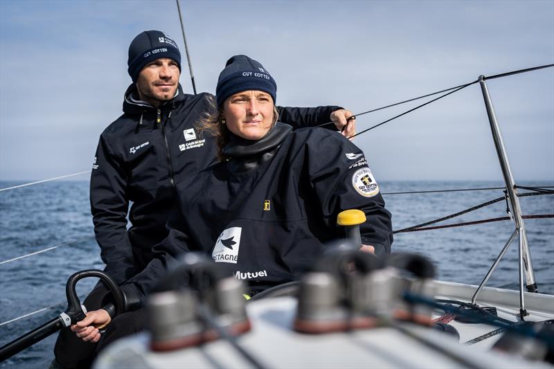 Transat Paprec - Day 17 photo copyright Romain Marie taken at Société des Régates de Concarneau and featuring the Figaro class