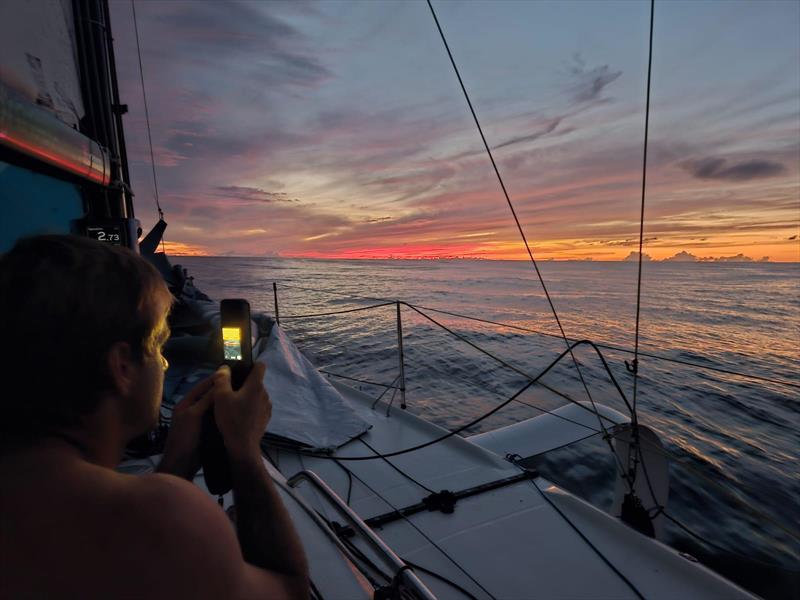Alexis Thomas & Pauline Courtois (Wings of the Ocean) - Transat Paprec - Day 18 - photo © Alexis Thomas & Pauline Courtois (Wings of the Ocean)