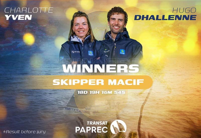 Transat Paprec Day 20 photo copyright OC Sport Pen Duick taken at Société des Régates de Concarneau and featuring the Figaro class