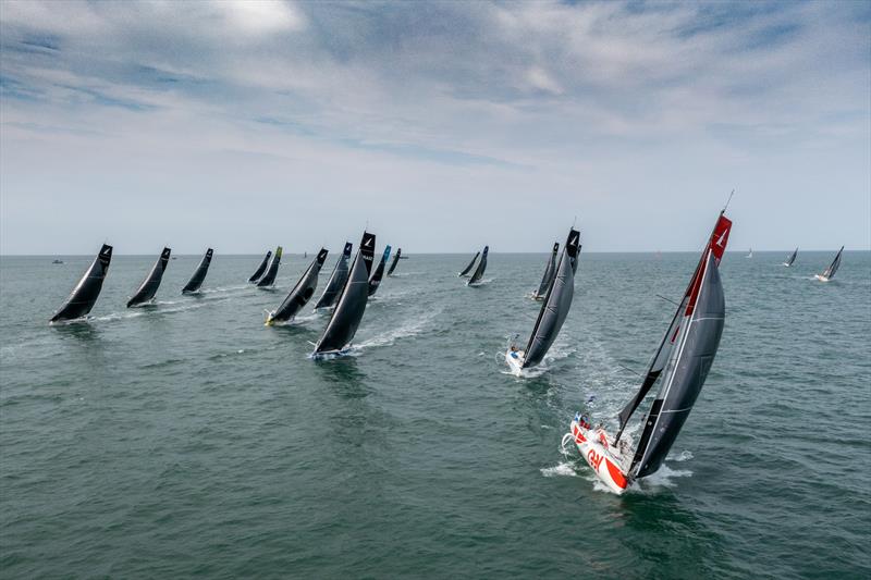 56th La Solitaire du Figaro Paprec - Day 1 photo copyright Vincent Olivaud / OC Sport Pen Duick taken at  and featuring the Figaro class
