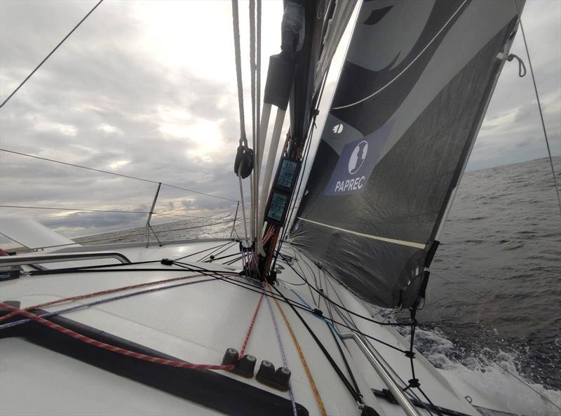 Tom Dolan makes western gamble in Solitaire du Figaro Leg 2 photo copyright Tom Dolan Racing taken at  and featuring the Figaro class