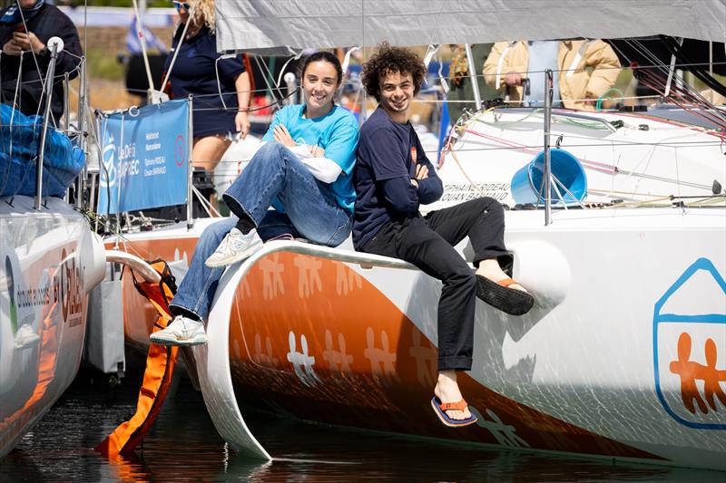 57th La Solitaire du Figaro Paprec village photo copyright Vincent Olivaud / OC Sport Pen Duick taken at  and featuring the Figaro class