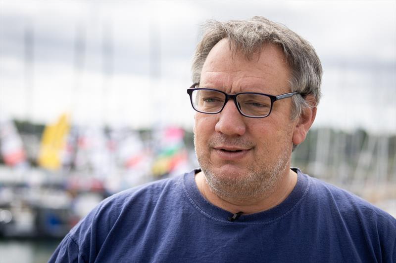 Race Director Yann Château photo copyright Vincent Olivaud / OC Sport Pen Duick taken at  and featuring the Figaro class