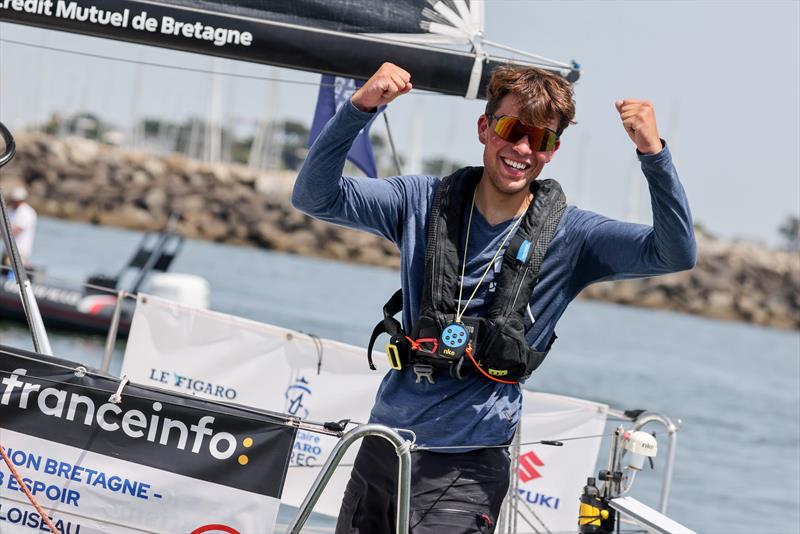 Paul Loiseau (Region Bretagne - CMB Espoir) wins La Solitaire du Figaro Paprec Leg 2 - photo © Thomas Campion