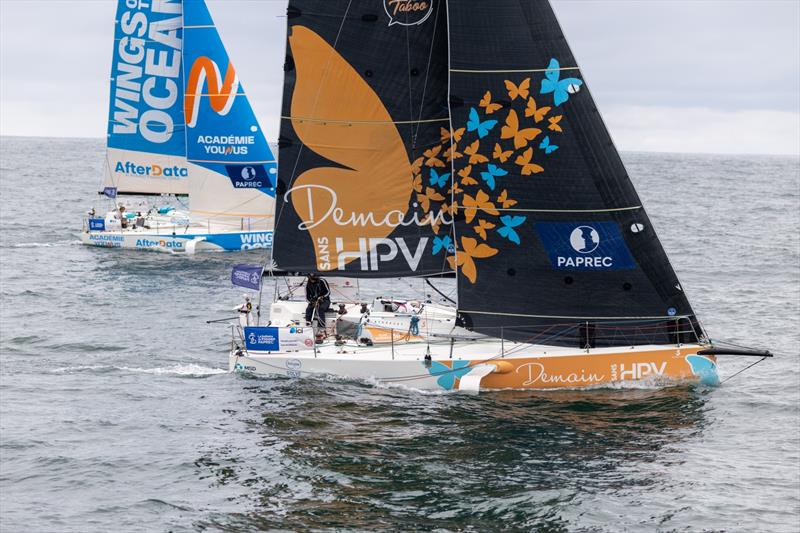 La Solitaire du Figaro Paprec Leg 3 Day 2 photo copyright Thomas Campion taken at  and featuring the Figaro class