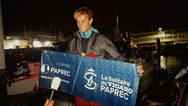 Alexis Thomas (Wings of the Ocean) finishes 2nd in La Solitaire du Figaro Paprec 2026 - photo © Jean-Baptiste D'Enquin