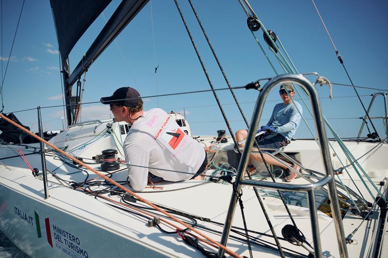 Marina Militare Nastro Rosa Tour 2026 -  InShore Races Taranto photo copyright Filippo Federici taken at  and featuring the Figaro class