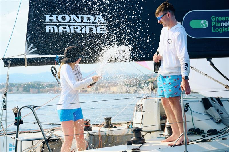 Nastro Rosa Tour 2026 Portoferraio departure day photo copyright Filippo Federici taken at  and featuring the Figaro class